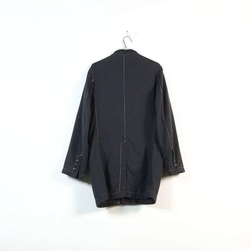 unstructured coat