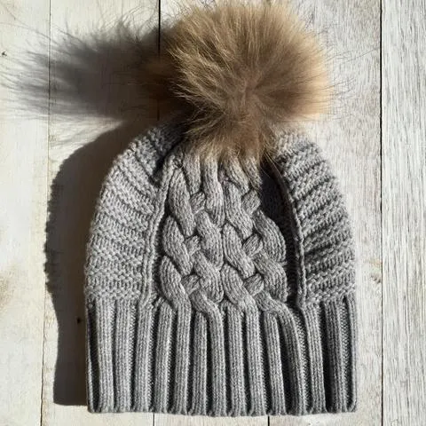 Up for Anything Merino Wool Beanie - Dove Grey