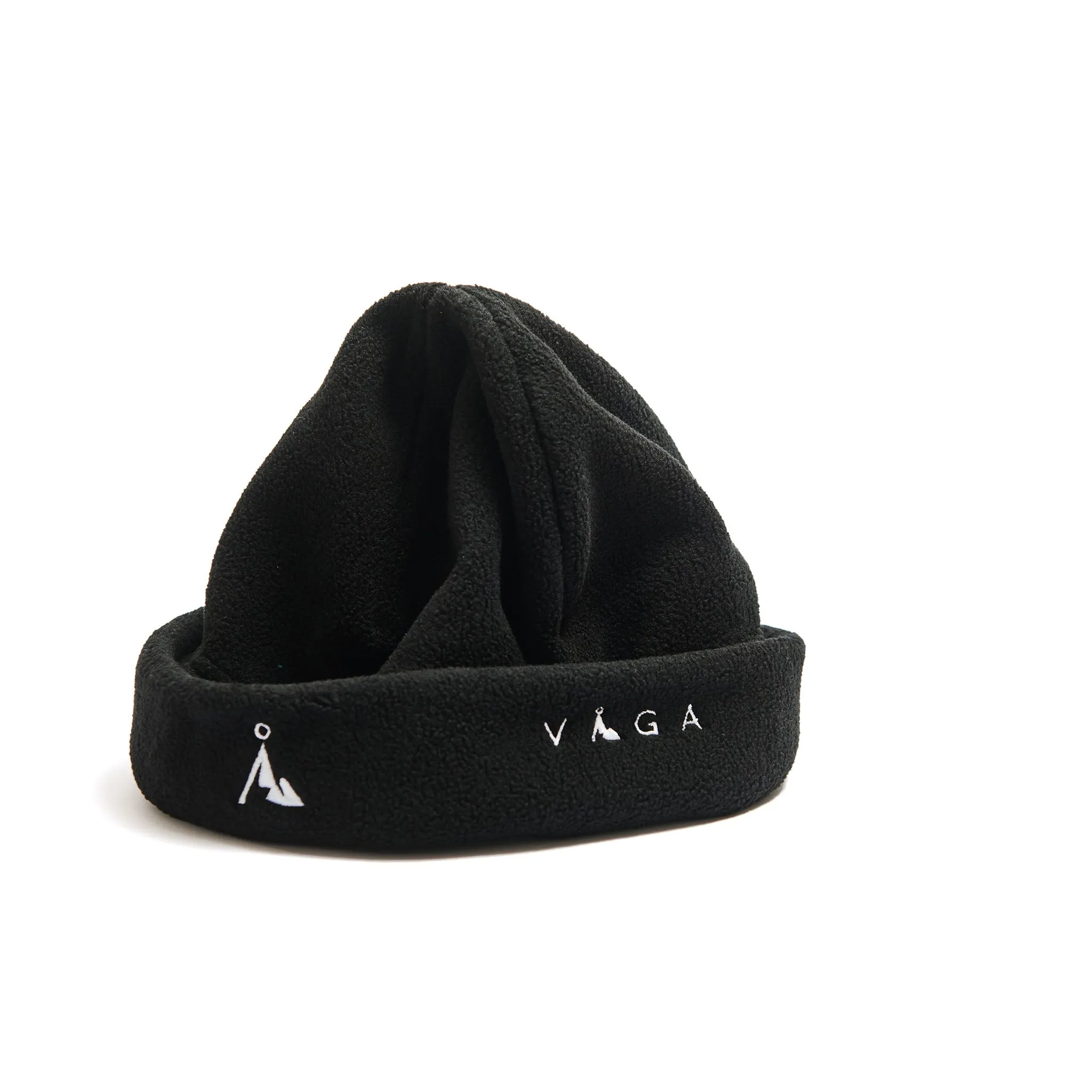 VAGA | Unisex Fleece Beanie - Storm Black