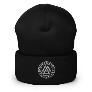 Valknut Viking Beanie