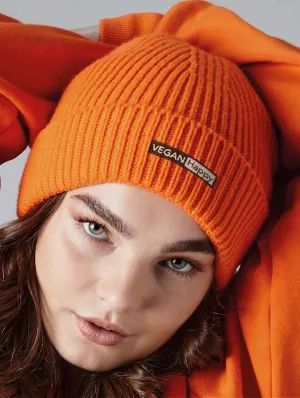 Vegan Engineered Ribbed Beanie | Multiple Colours