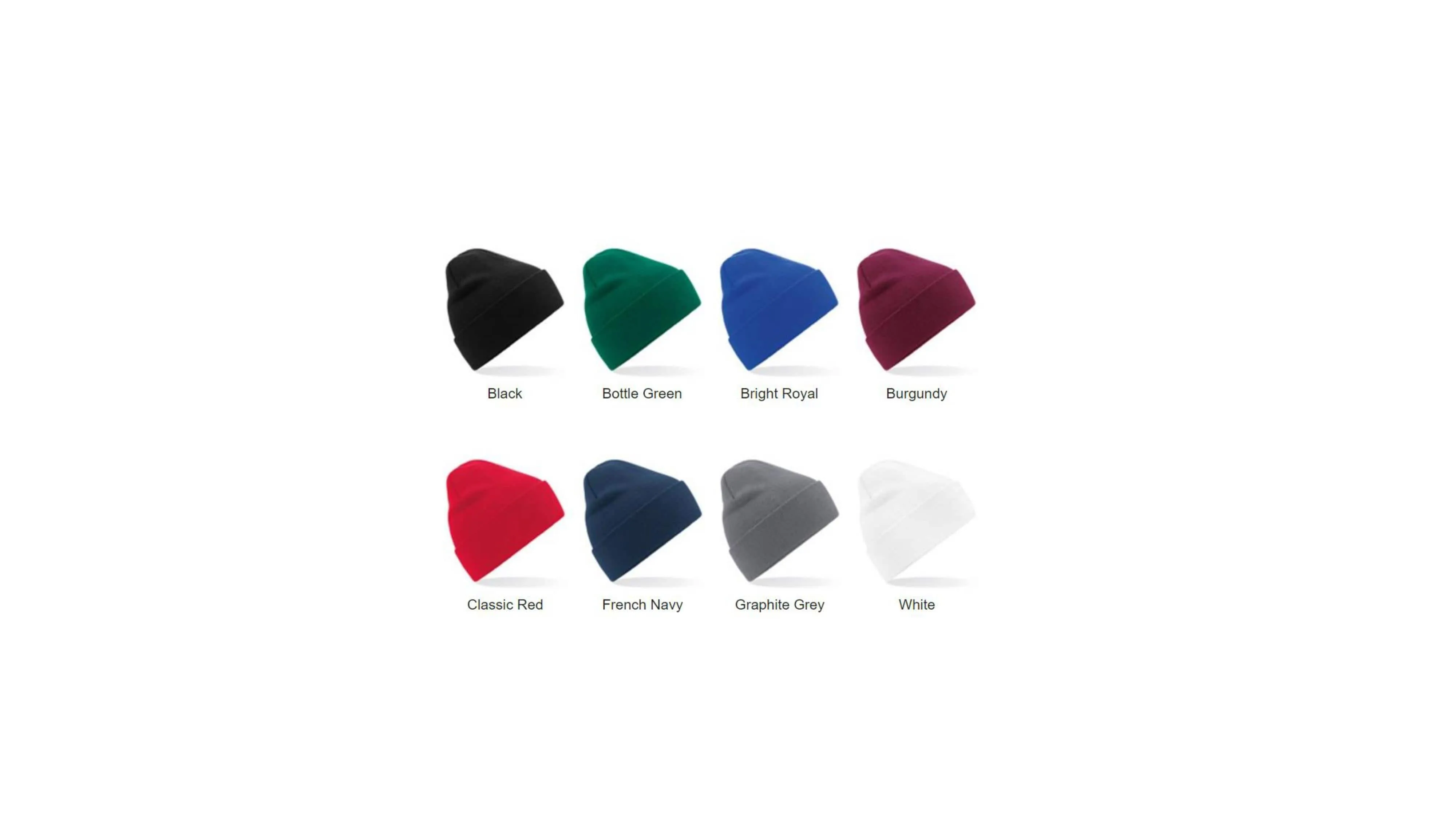 Vegan Recycled Original Cuffed Beanie | Multiple Colours