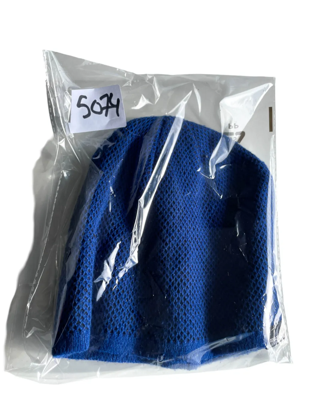 Vinatge Regatta Mens Brock II Warm Winter Blue Beanie Hat|SKU 5074