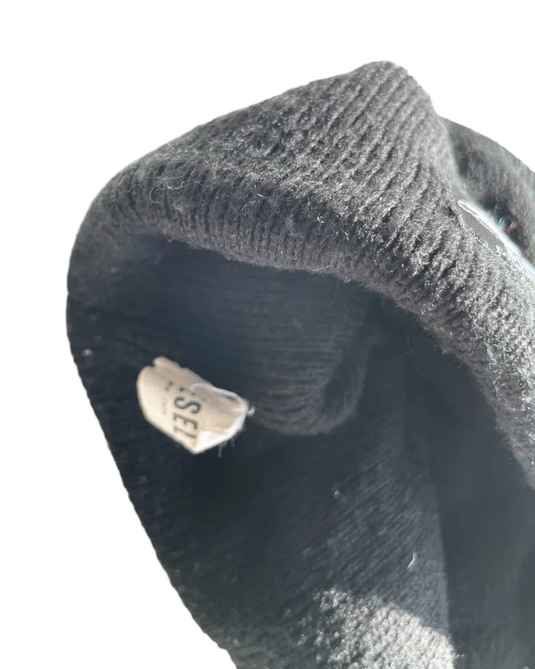vintage black diesel beanie |SKU 5066
