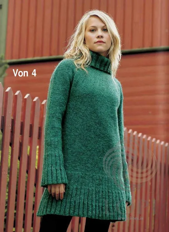 Von (Hope) Women Wool Sweater Green