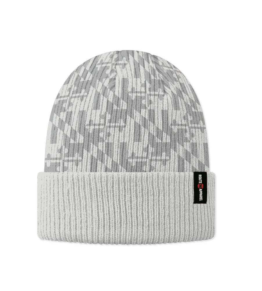 Whitescale Maryland Flag / Beanie