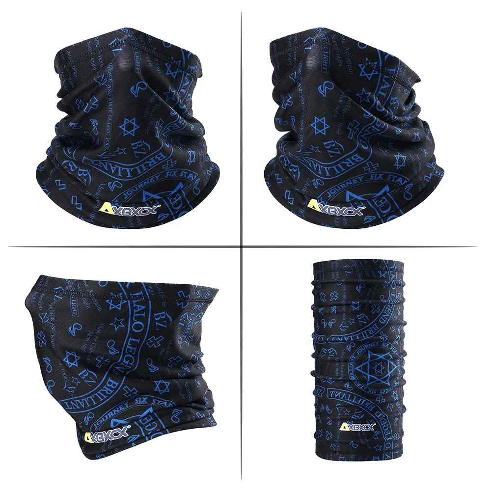 Winter Thermal Fleece Tube Scarf Warm Half Face Cover.