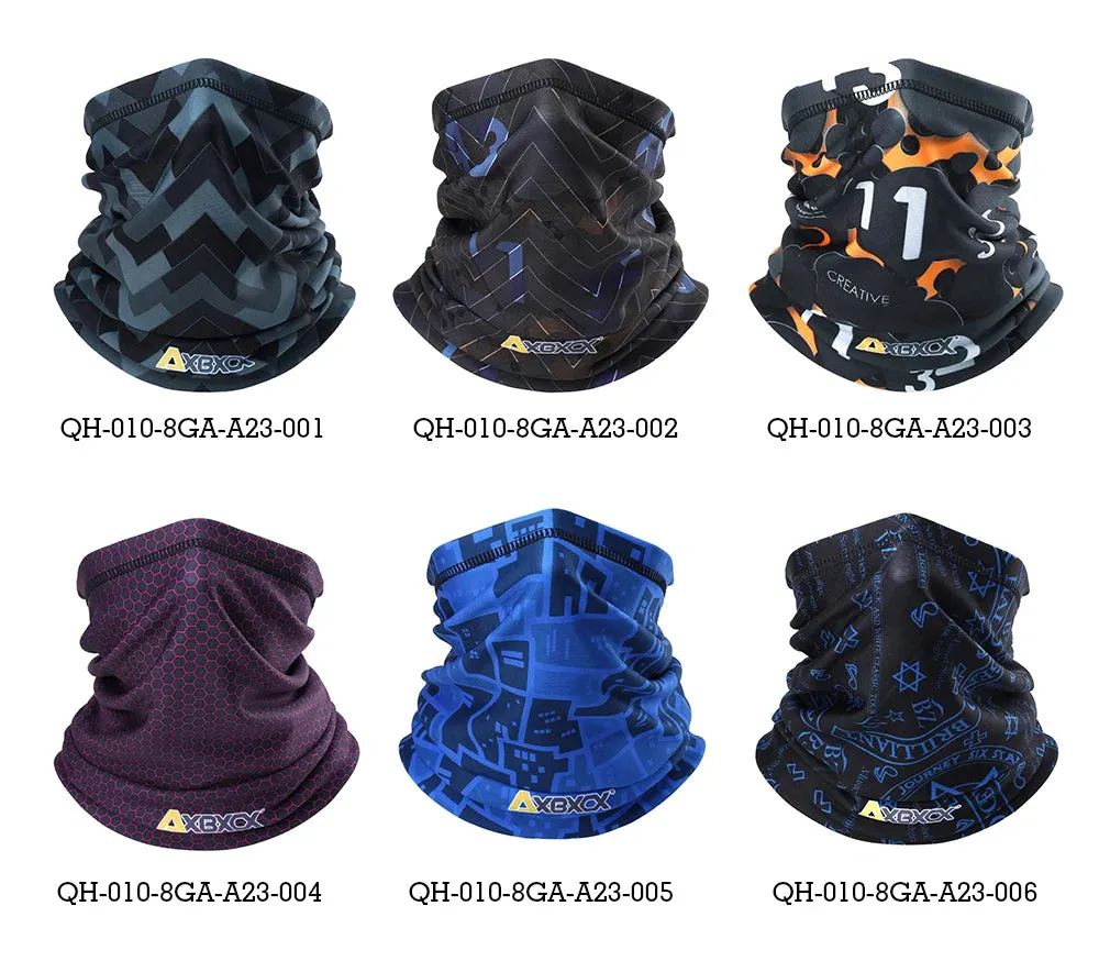 Winter Thermal Fleece Tube Scarf Warm Half Face Cover.