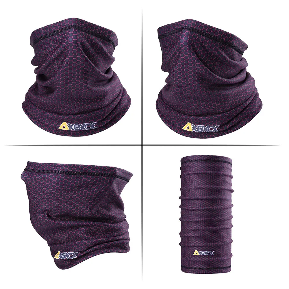 Winter Thermal Fleece Tube Scarf Warm Half Face Cover.