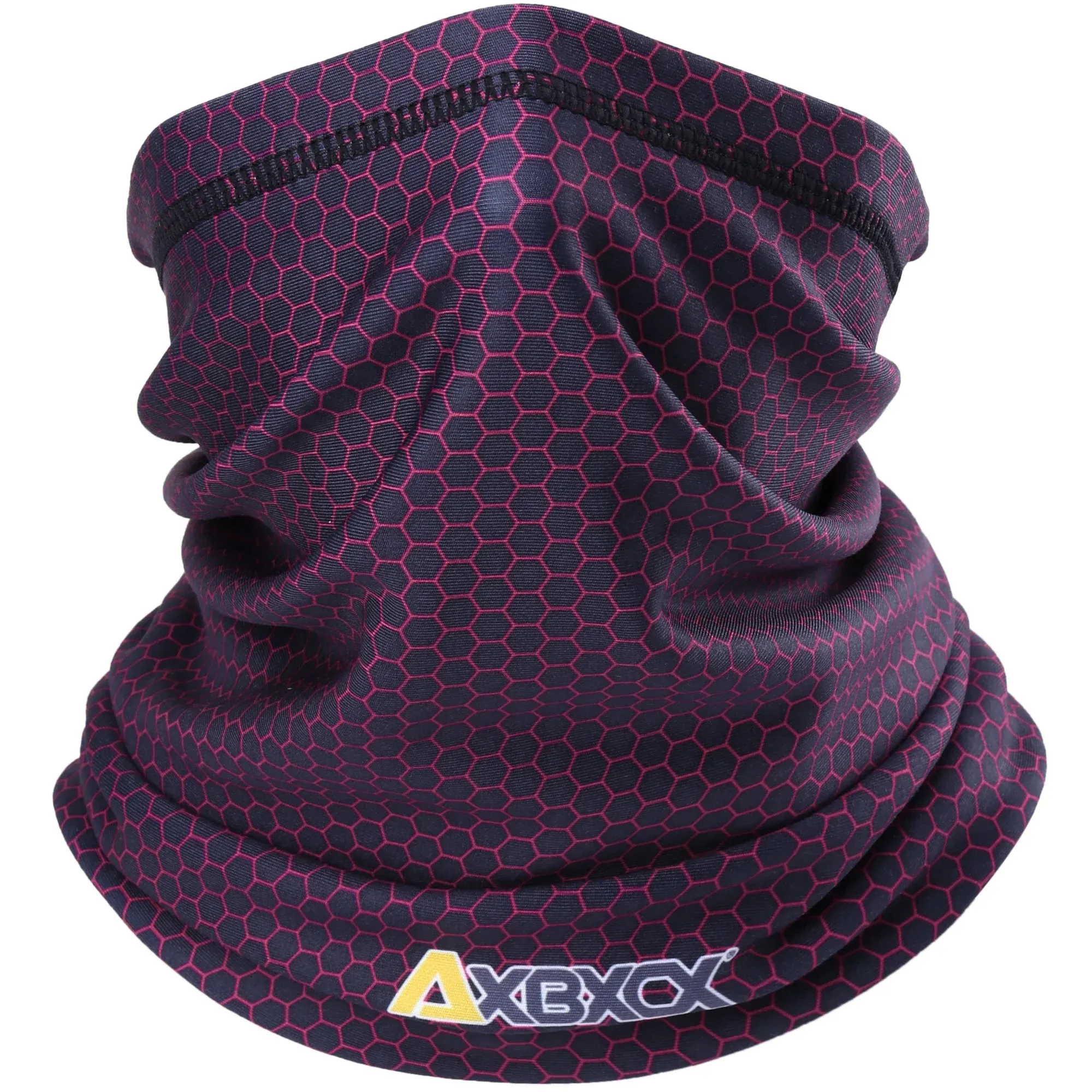 Winter Thermal Fleece Tube Scarf Warm Half Face Cover.