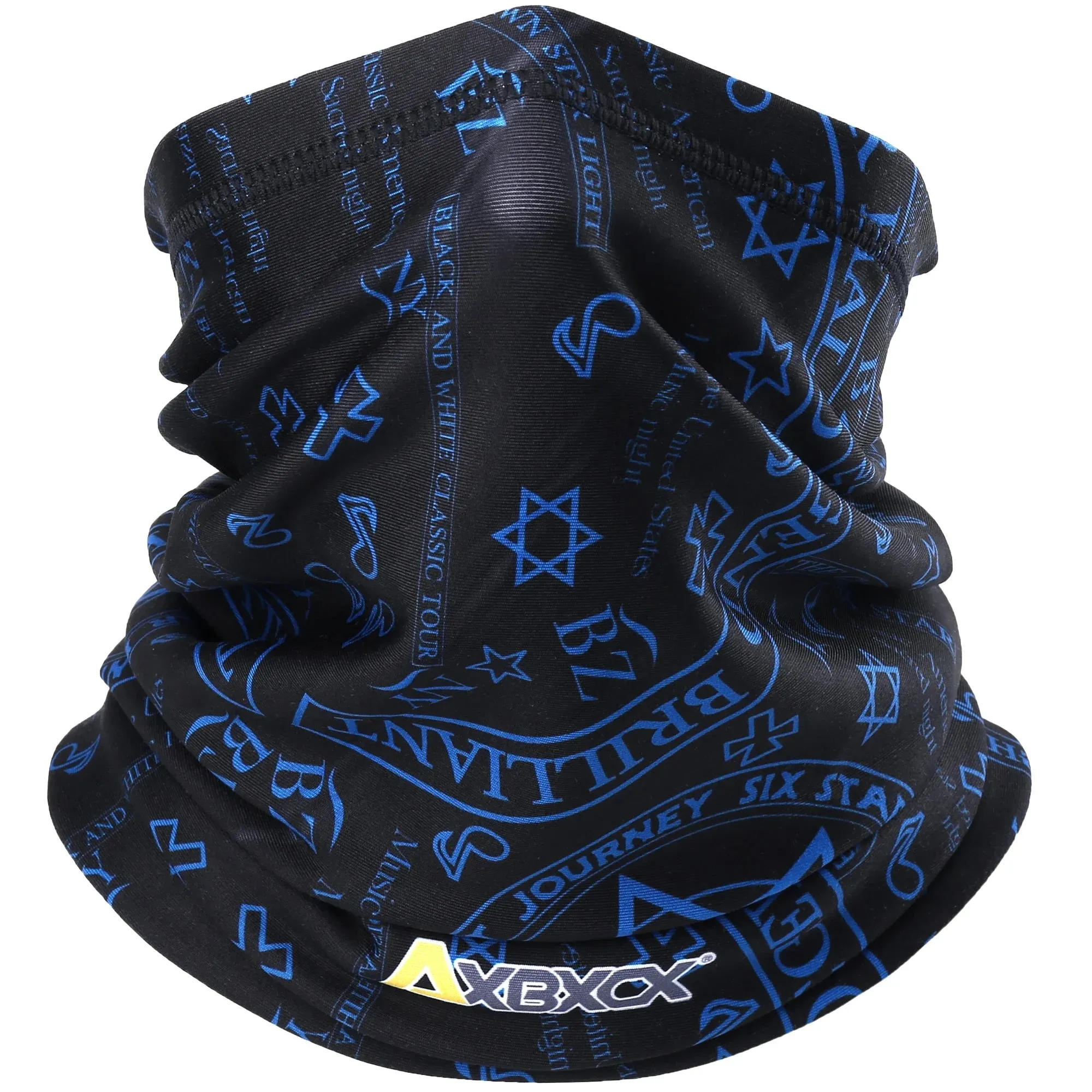 Winter Thermal Fleece Tube Scarf Warm Half Face Cover.