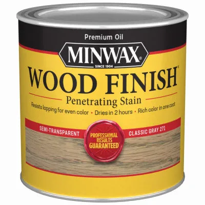 Wood Finish Semi-Transparent QUART - CLASSIC GREY