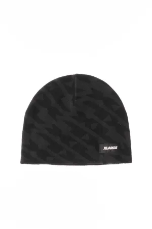 XL SKULL CAP BEANIE - Black