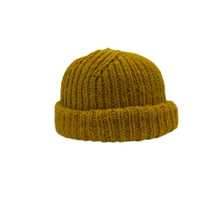 Yellow Alpaca Beanie