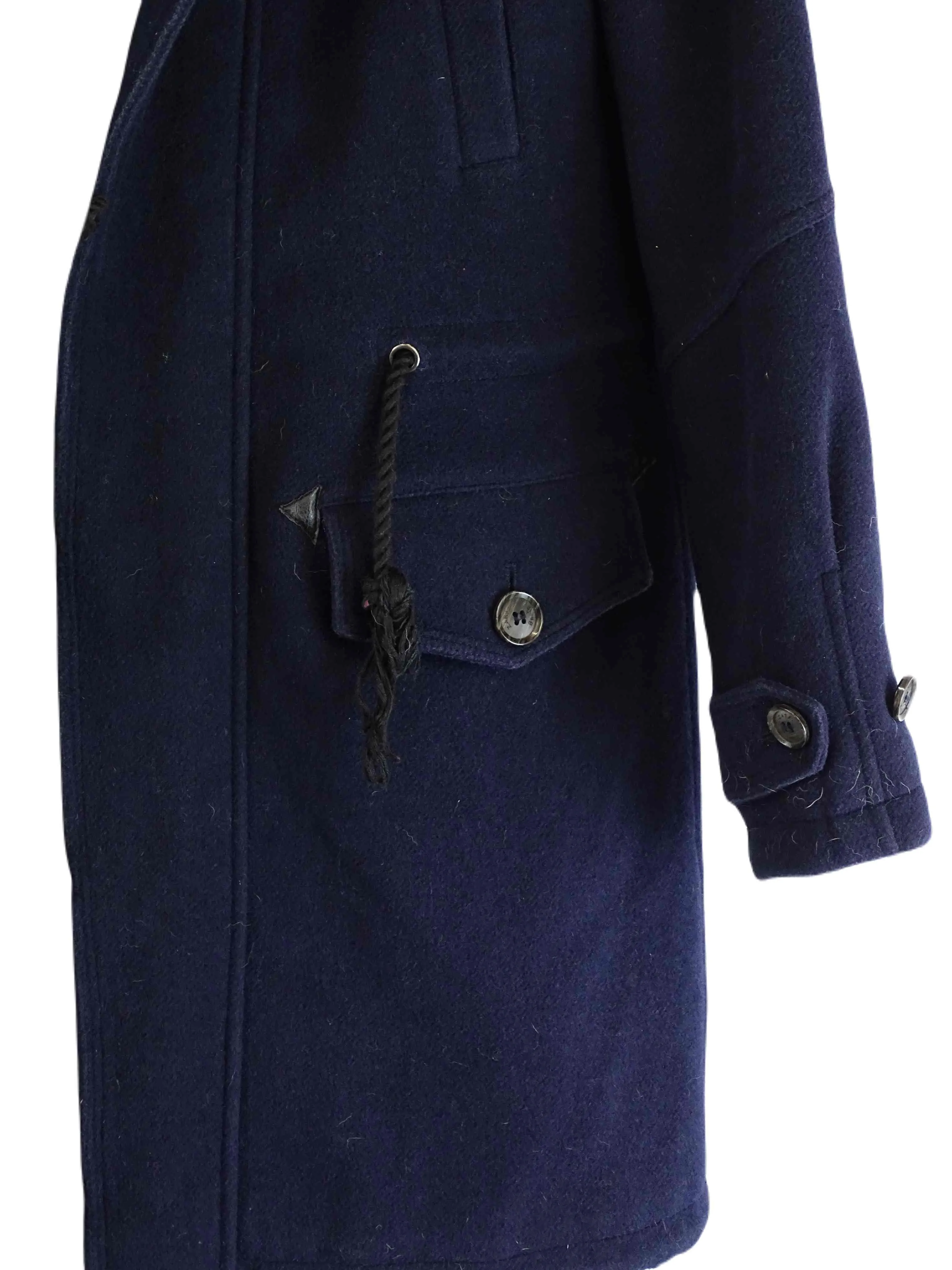 Zara Basic Navy Coat S