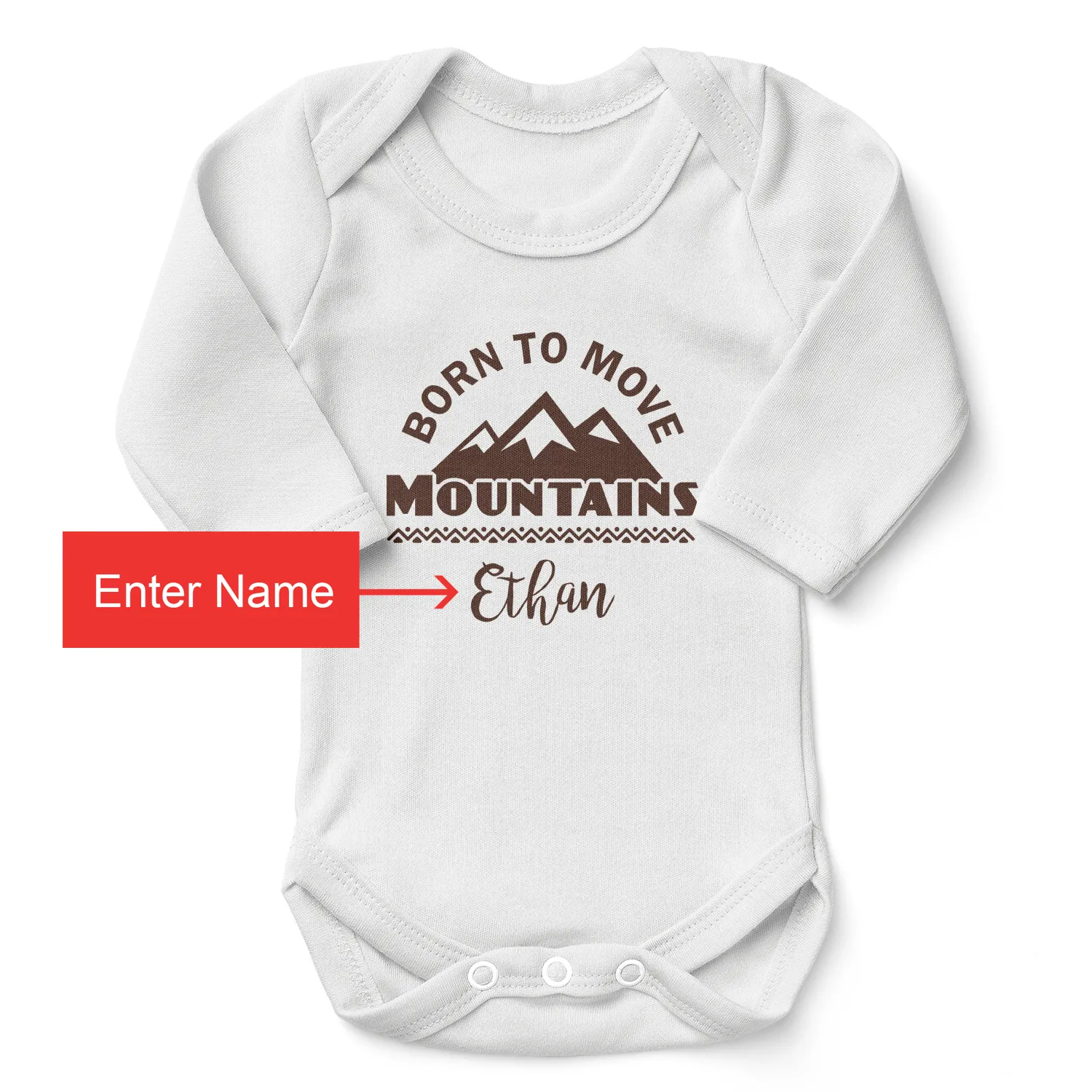 Zeronto Newborn Boy Clothing Gift Box - Mountain Boy
