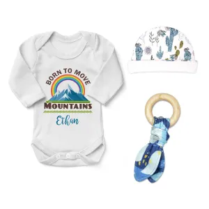Zeronto Newborn Boy Clothing Gift Box - Mountain Boy