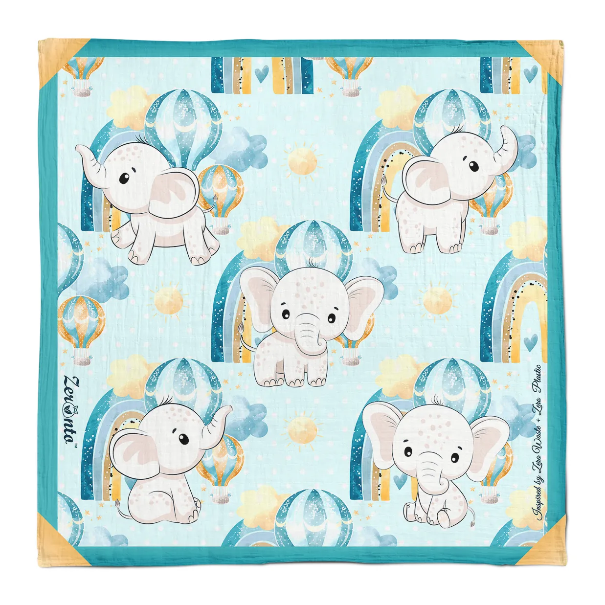 Zeronto Newborn Boy Clothing Gift Box - Mountain Boy