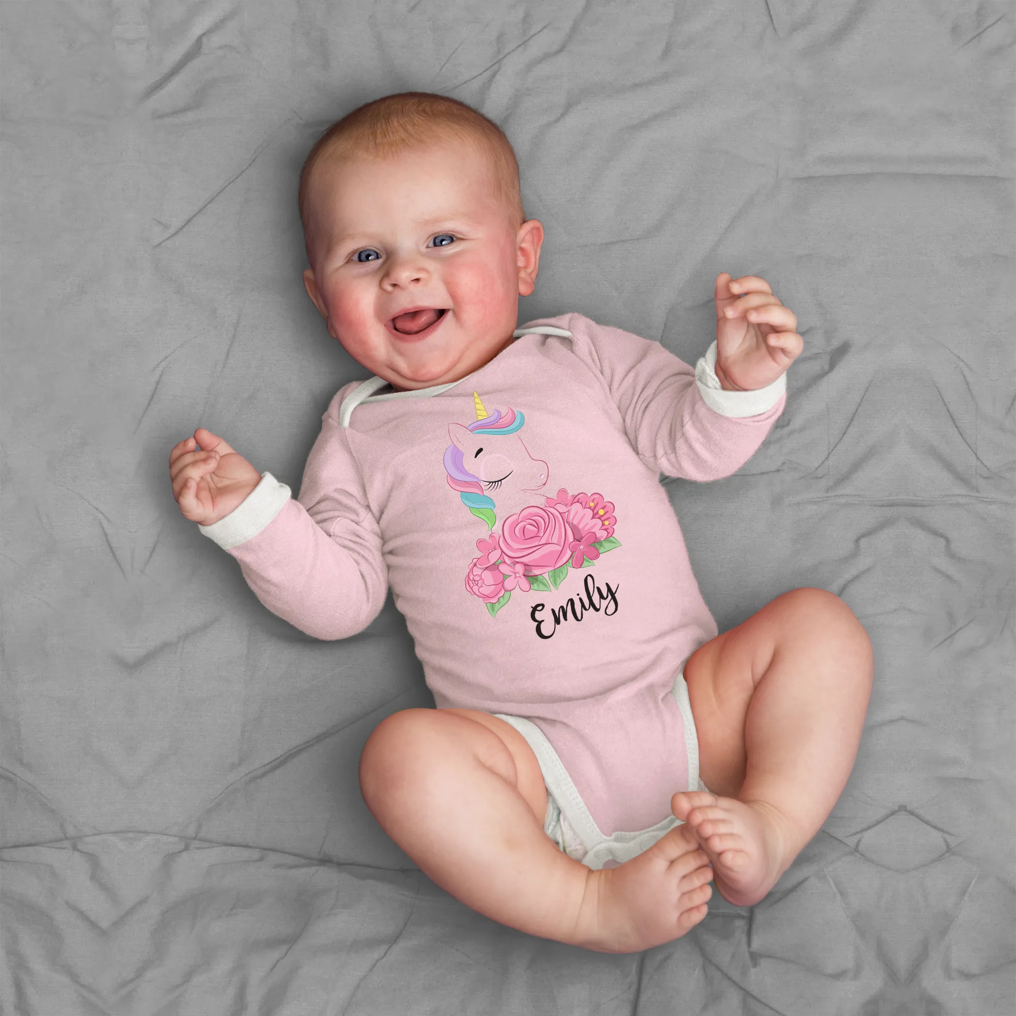 Zeronto Newborn Girl Clothing Gift Box - Little Unicorn