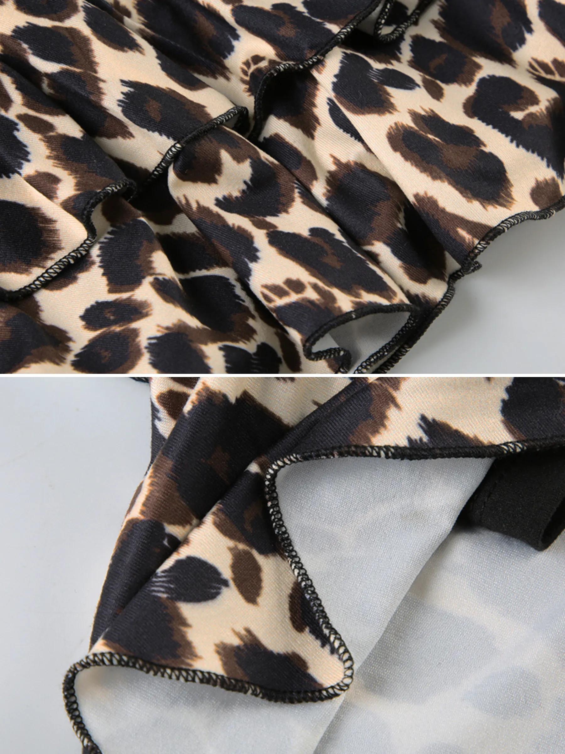 Zivah Leopard Mini Skirt