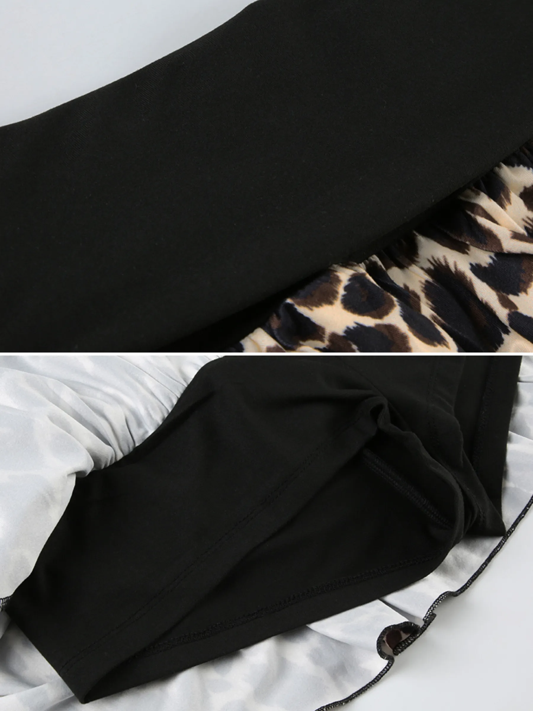 Zivah Leopard Mini Skirt